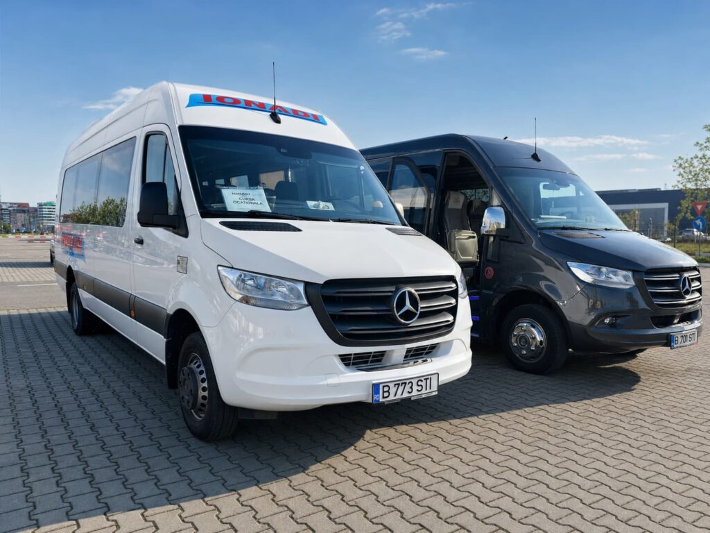 Microbuz 20 locuri cu sofer disponibil pentru inchiriere in Bucuresti